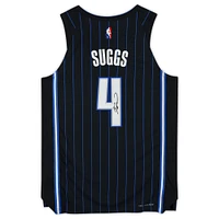 Jalen Suggs Black Orlando Magic Autographed Nike 2021-22 Authentic Jersey