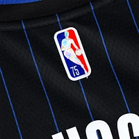 Jalen Suggs Black Orlando Magic Autographed Nike 2021-22 Diamond Swingman Jersey with "2021 #5 Pick" Inscription