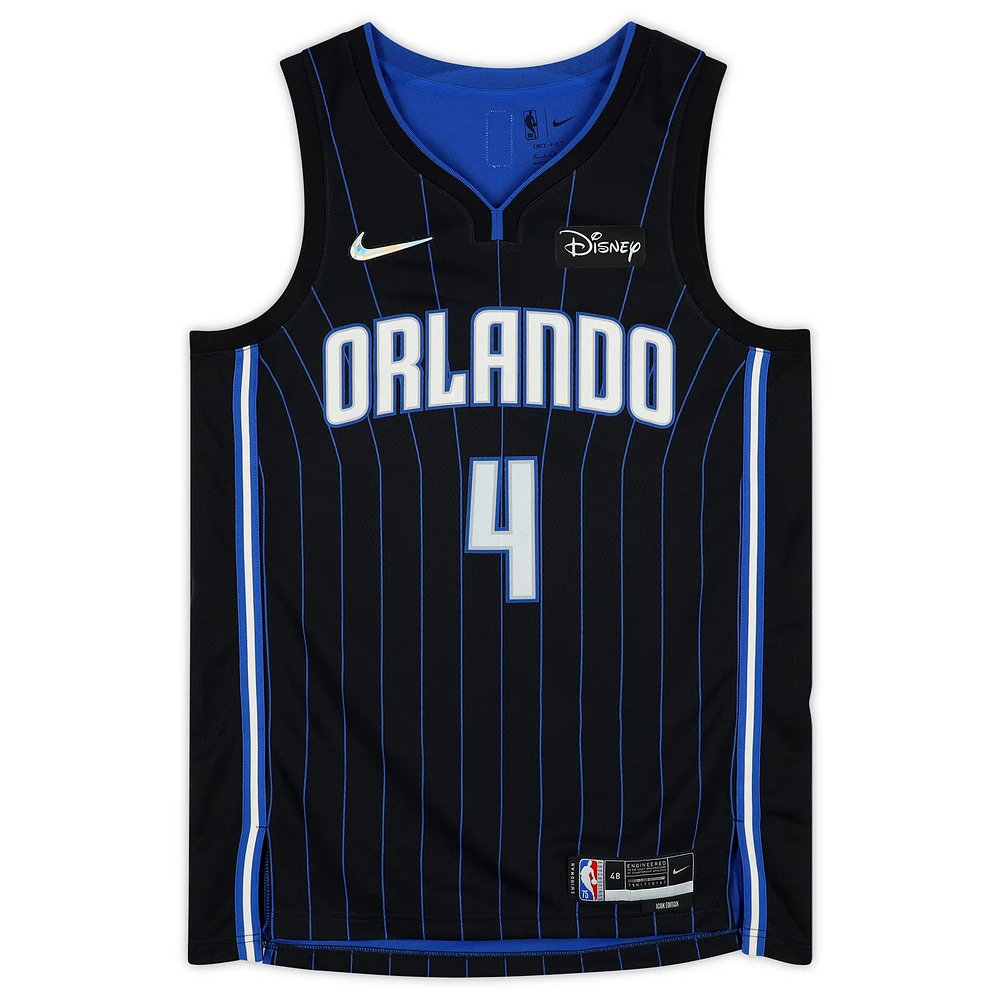 Jalen Suggs Black Orlando Magic Autographed Nike 2021-22 Diamond Swingman Jersey