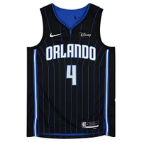 Jalen Suggs Black Orlando Magic Autographed Nike 2021-22 Diamond Swingman Jersey