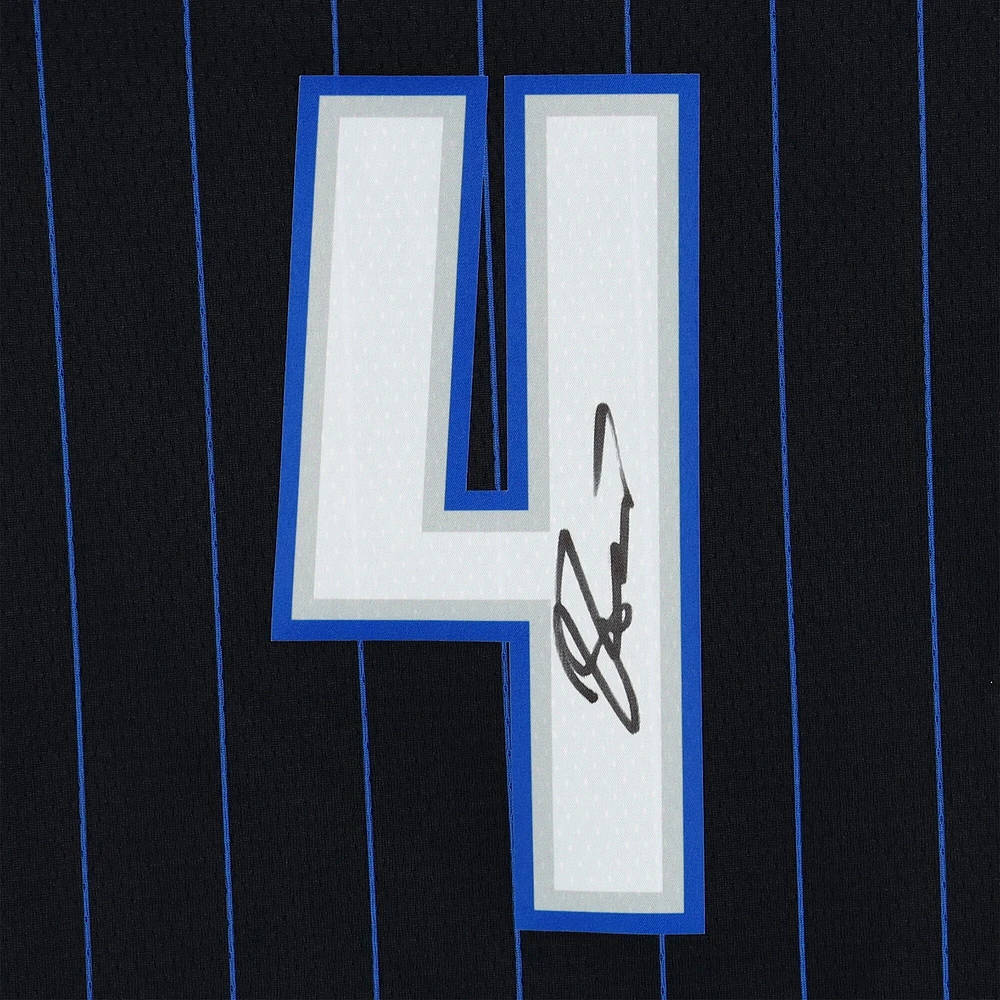 Jalen Suggs Black Orlando Magic Autographed Nike 2021-22 Diamond Swingman Jersey