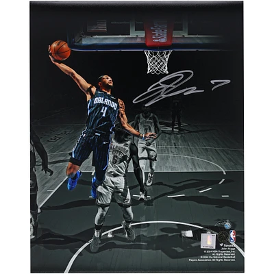 Jalen Suggs Orlando Magic Autographed 11" x 14" Spotlight Dunking Photograph