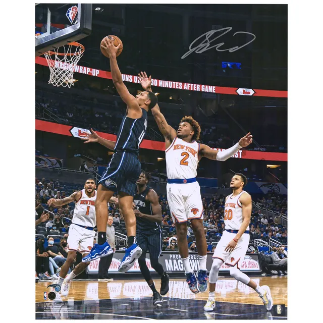 Jalen Suggs Orlando Magic Autographed Fanatics Authentic Jordan Blue  Swingman 2022-2023 City Edition Jersey