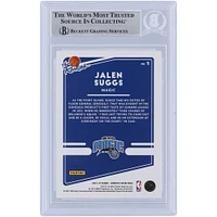 Jalen Suggs Orlando Magic Autographié 2021-22 Panini Donruss The Rookies #5 Beckett Fanatics A Été Témoin De La Carte Authentifiée De Rookie