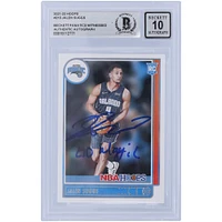 Jalen Suggs Orlando Magic Autographié 2021-22 Panini NBA Hoops #210 Beckett Fanatics A Été Témoin Authentifié 10 Rookie Card avec l'inscription "Go Magic"