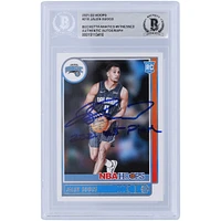 Jalen Suggs Orlando Magic Autographié 2021-22 Panini NBA Hoops #210 Beckett Fanatics A Été Témoin De La Carte Rookie Authentifiée Avec L'inscription "2021 #5 Pick"