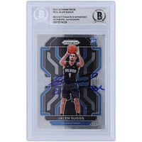 Jalen Suggs Orlando Magic Autographié 2021-22 Panini Prizm #314 Beckett Fanatics a été témoin d'une carte de recrue authentifiée avec l'inscription "2021 #5 Pick"