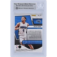 Jalen Suggs Orlando Magic Autographié 2021-22 Panini Revolution #126 Beckett Fanatics A Vu Authentifié Rookie Card