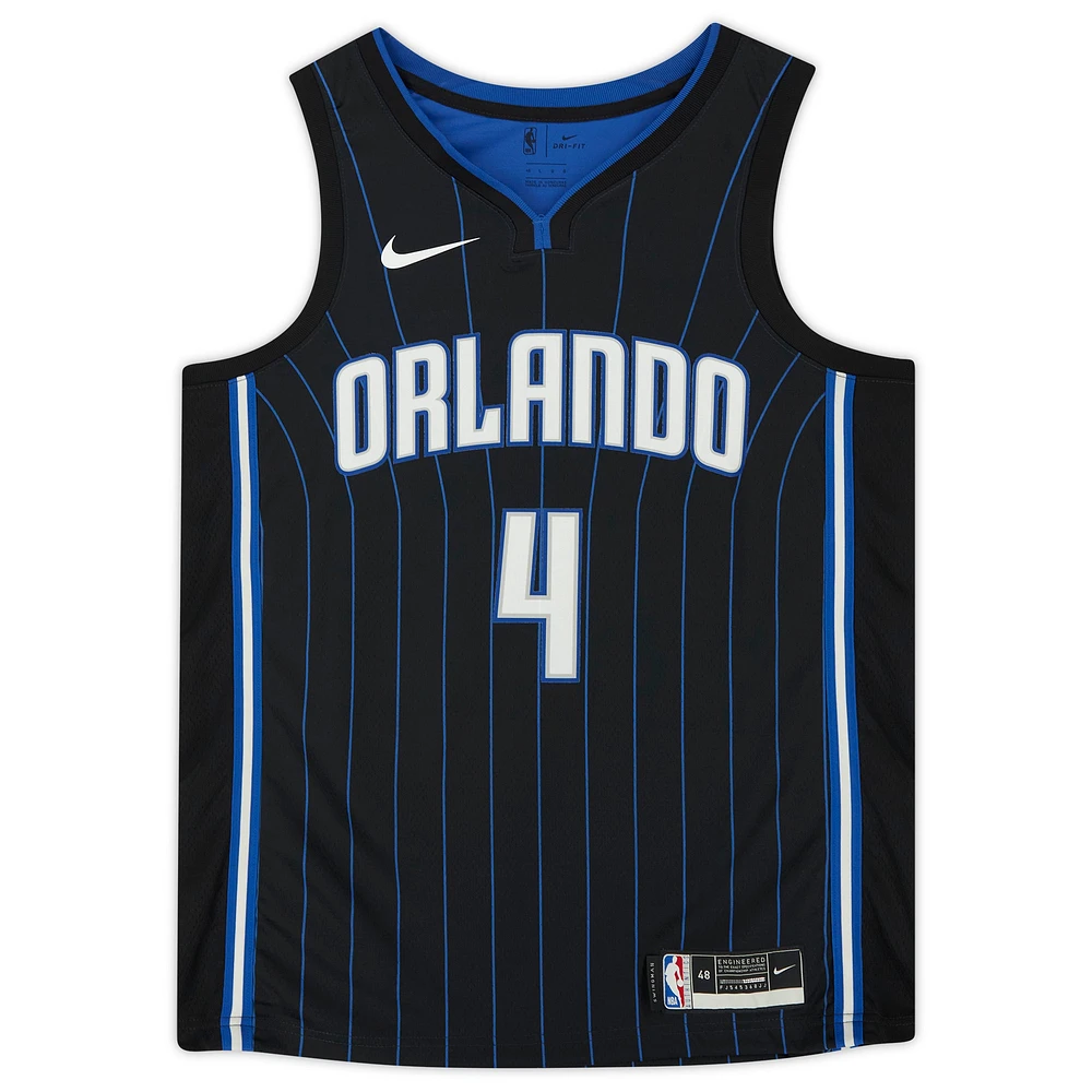 Jalen Suggs Orlando Magic Autographed Black Nike 2021 Swingman Jersey