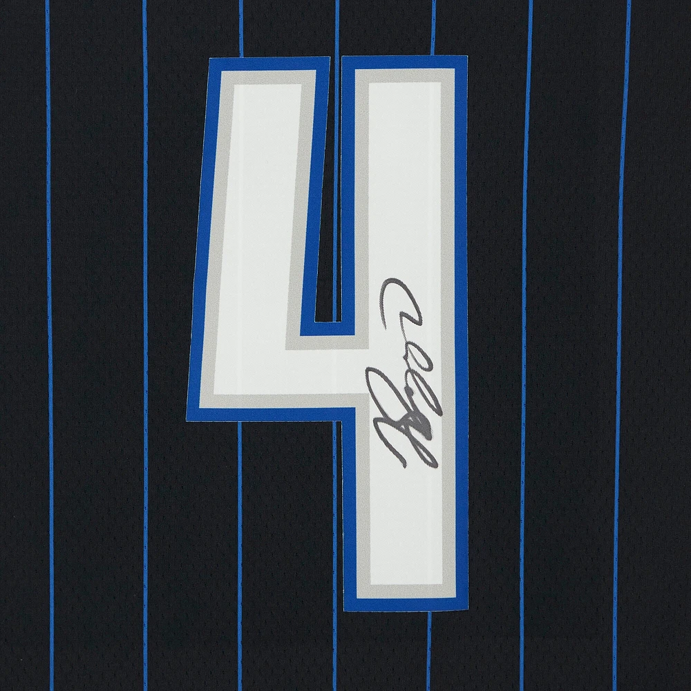Jalen Suggs Orlando Magic Autographed Black Nike 2021 Swingman Jersey