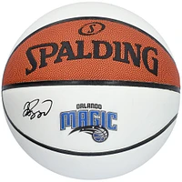 Jalen Suggs Orlando Magic Autographed Spalding White Panel Basketball