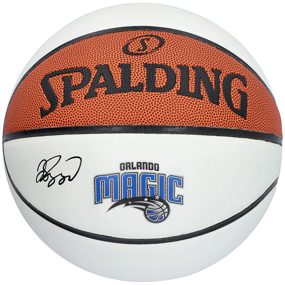Jalen Suggs Orlando Magic Autographed Spalding White Panel Basketball