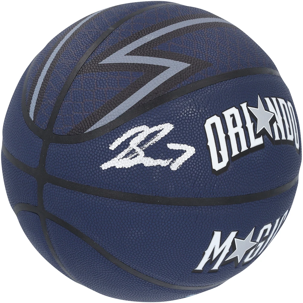 Jalen Suggs Orlando Magic Autographed Wilson 2023-24 City Edition Collector's Basketball