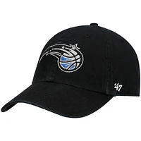 Casquette réglable Clean Up Logo Orlando Magic Team '47 noire pour homme