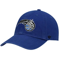 Men's '47 Blue Orlando Magic Logo Clean Up Adjustable Hat