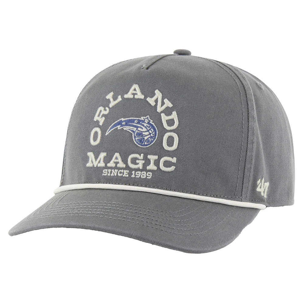 Casquette ajustable Orlando Magic Canyon Ranchero Hitch '47 anthracite pour homme