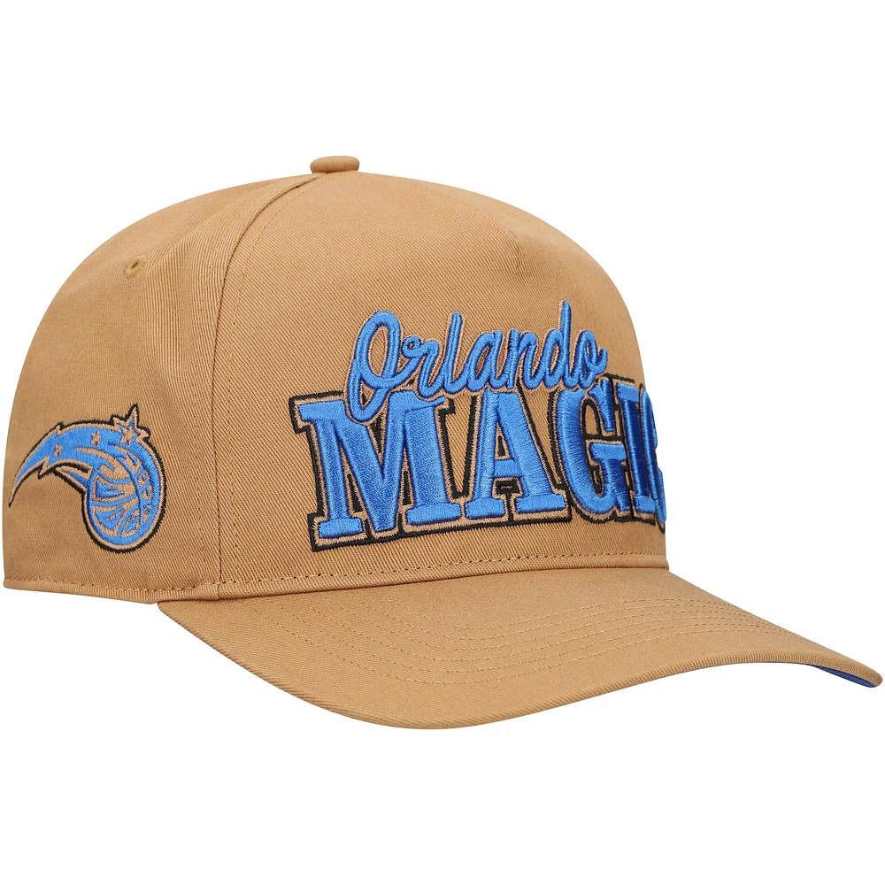 Casquette ajustable Barnes Hitch '47 Tan Orlando Magic pour homme