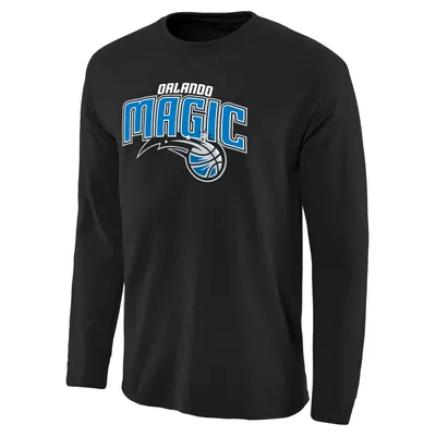 Orlando Magic Primary Logo Long Sleeve T-Shirt - Black