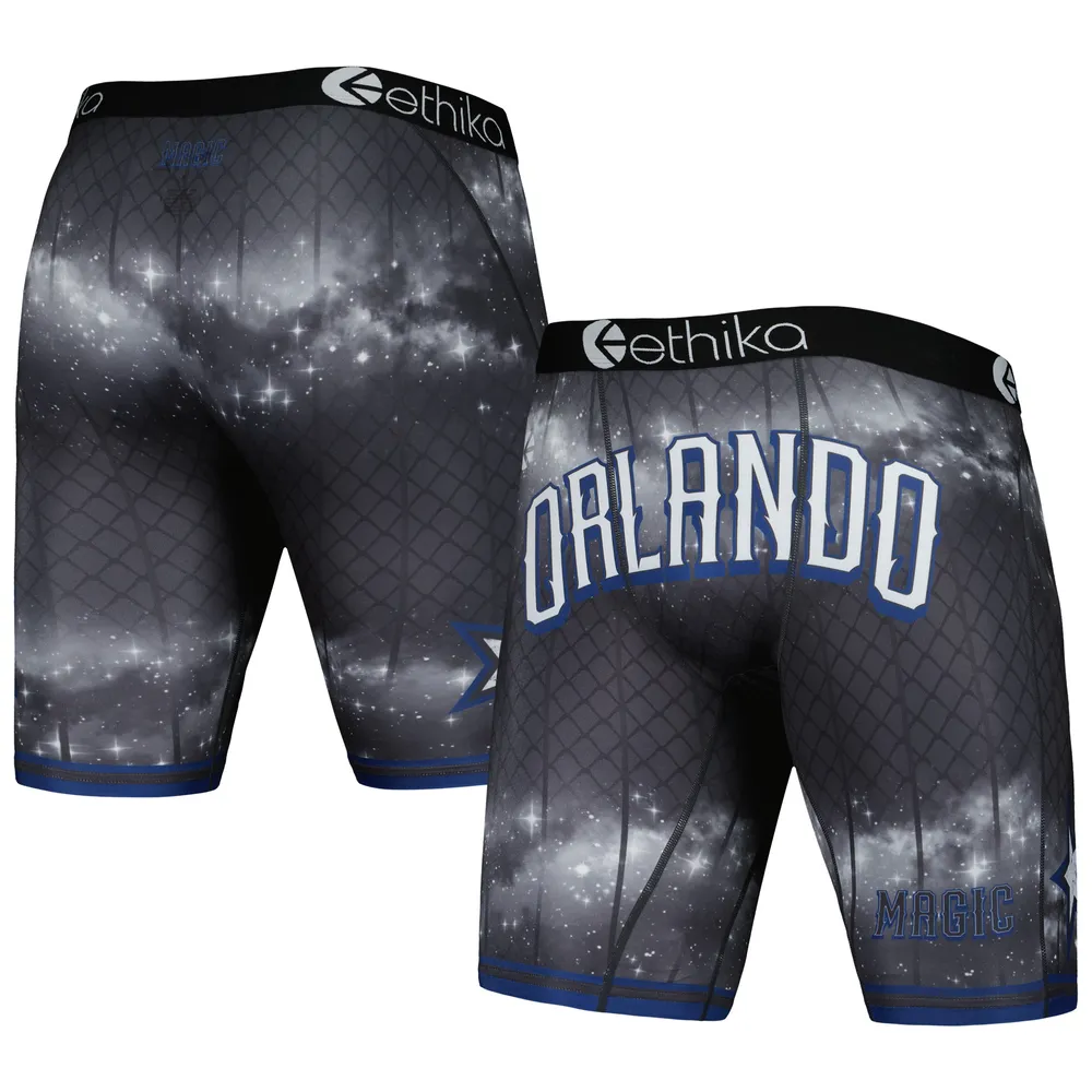 Youth Ethika Black Charlotte Hornets City Edition Boxer Briefs