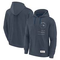 Men's Fanatics Blue Orlando Magic Future Ground Info Elements Premium Pullover Hoodie