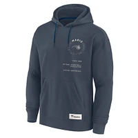 Men's Fanatics Blue Orlando Magic Future Ground Info Elements Premium Pullover Hoodie