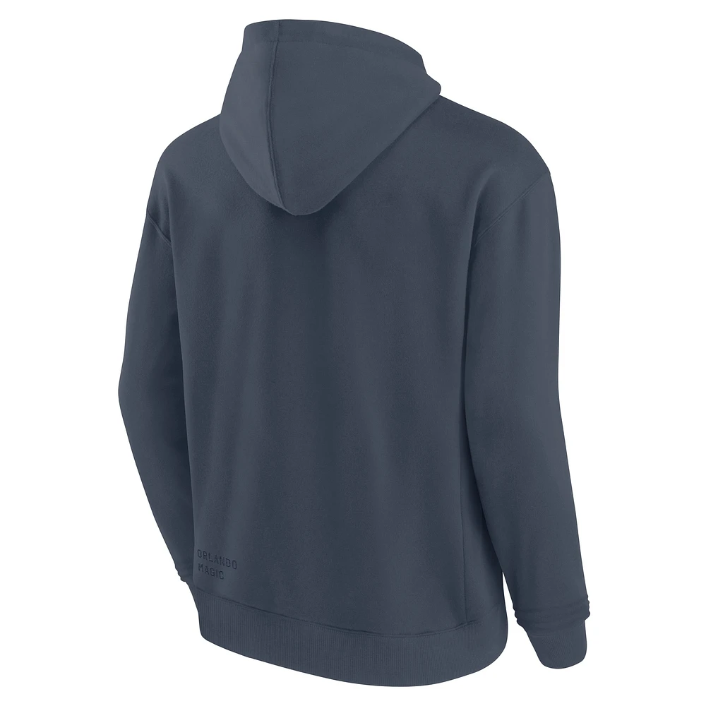 Men's Fanatics Blue Orlando Magic Future Ground Info Elements Premium Pullover Hoodie