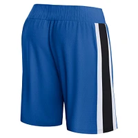 Short en maille emblématique Orlando Magic Referee Fanatics pour hommes bleu