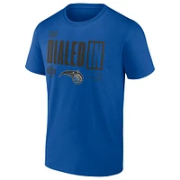 Men's Fanatics  Royal Orlando Magic 2025 Southeast Division Champions Locker Room T-Shirt