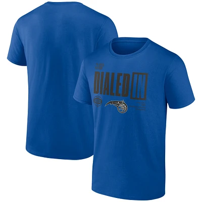 Men's Fanatics  Royal Orlando Magic 2025 Southeast Division Champions Locker Room T-Shirt