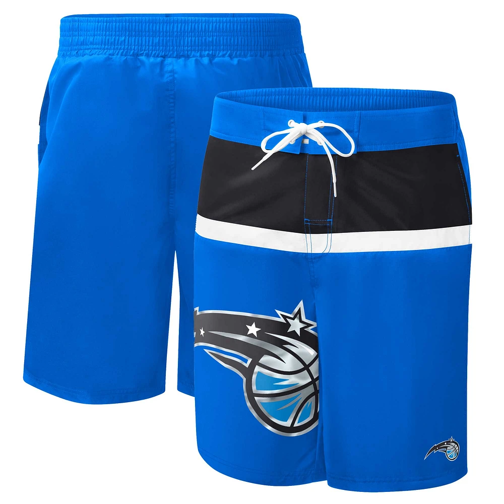 Maillot de bain G-III Sports by Carl Banks Orlando Magic Sea Wind bleu pour homme