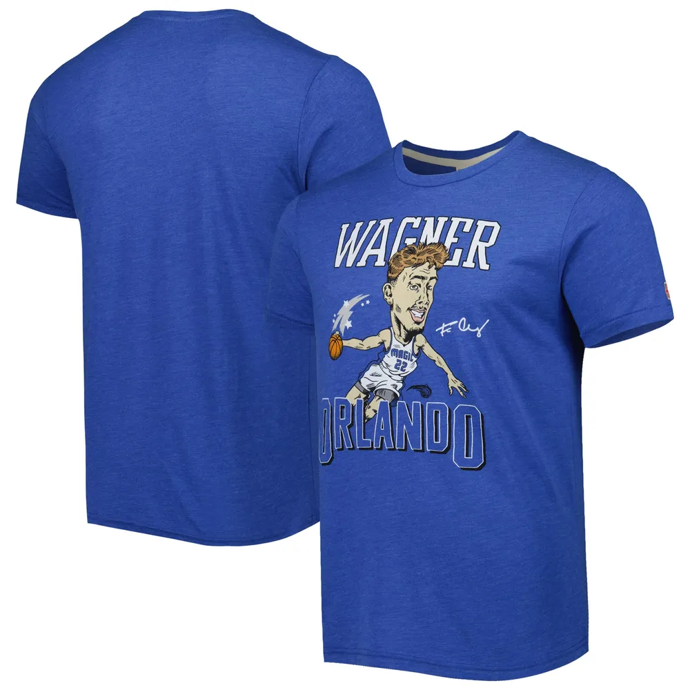 Men's Homage Tyrese Maxey Gray Philadelphia 76ers Caricature Tri-Blend T- Shirt