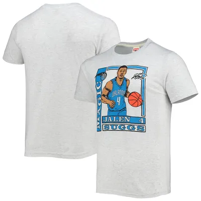 Jalen Suggs Orlando Magic Homage Rookie Player Pack Tri-Blend T-Shirt - Heathered Gray