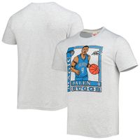 Men's Homage Jalen Suggs Heathered Gray Orlando Magic Rookie Player Pack Tri-Blend T-Shirt