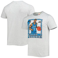 Men's Homage Jalen Suggs Heathered Gray Orlando Magic Rookie Player Pack Tri-Blend T-Shirt