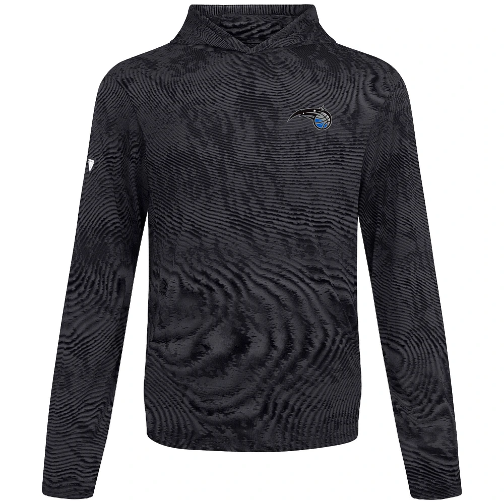 Sweat à capuche plateforme noir Orlando Magic Levelwear pour homme
