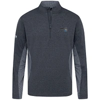 Men's Levelwear Navy Orlando Magic Waffle Insignia 2.0 Quarter-Zip Top