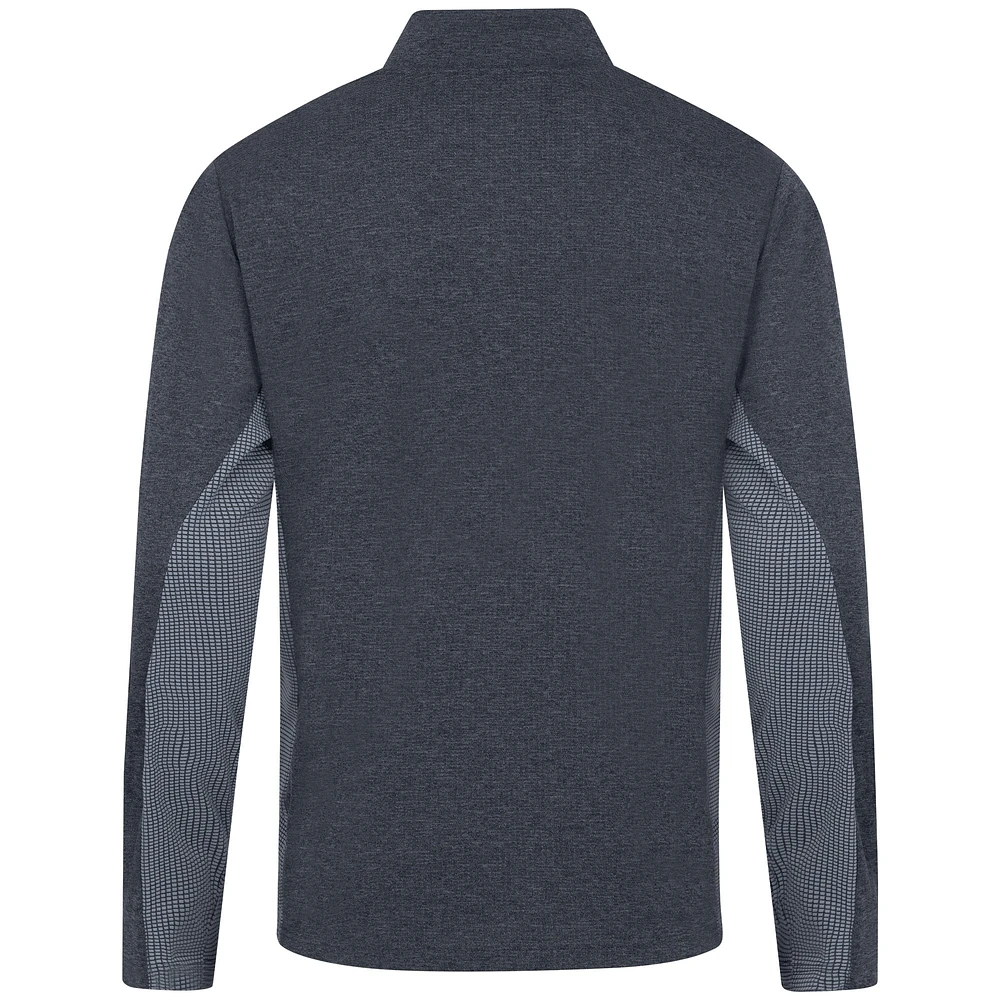 Men's Levelwear Navy Orlando Magic Waffle Insignia 2.0 Quarter-Zip Top