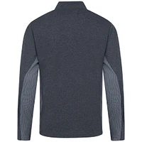 Men's Levelwear Navy Orlando Magic Waffle Insignia 2.0 Quarter-Zip Top