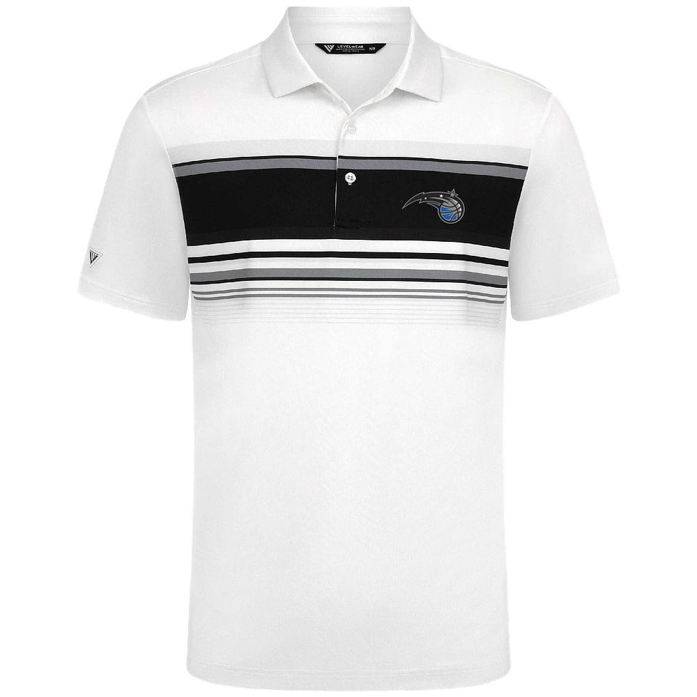 Men's Levelwear White Orlando Magic Onward Polo