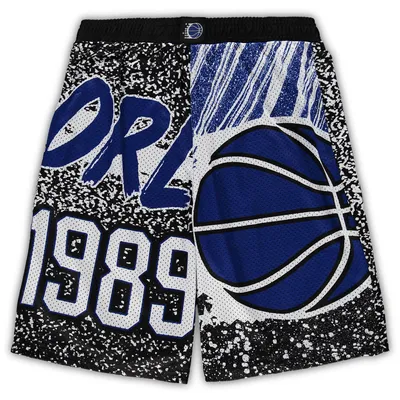 Men's Mitchell & Ness Blue Orlando Magic Hardwood Classics 1994 Hyper Hoops Swingman Shorts Size: Medium