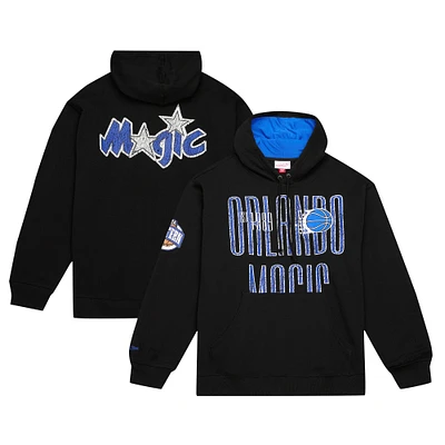 Sweat à capuche noir Mitchell & Ness Orlando Magic Hardwood Classics OG 2.0 pour hommes