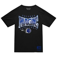 Men's Mitchell & Ness  Black Orlando Magic Worldwide Collection Glow Up T-Shirt