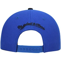 Men's Mitchell & Ness Blue/Black Orlando Magic Hardwood Classics Team Two-Tone 2.0 Snapback Hat