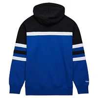 Men's Mitchell & Ness Blue/Black Orlando Magic Head Coach Pullover Hoodie