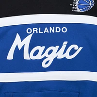 Men's Mitchell & Ness Blue/Black Orlando Magic Head Coach Pullover Hoodie