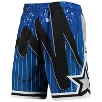 Men's Mitchell & Ness Blue Orlando Magic Hardwood Classics 1994 Hyper Hoops Swingman Shorts