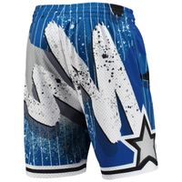 Men's Mitchell & Ness Blue Orlando Magic Hardwood Classics 1994 Hyper Hoops Swingman Shorts