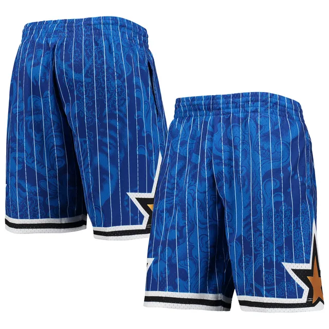 Mitchell & Ness Nba Orlando Magic Mesh Swingman Shorts in Black for Men