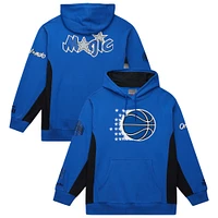 Sweat à capuche en polaire bleu Orlando Magic Hardwood Classics Team Origins de Mitchell & Ness pour homme