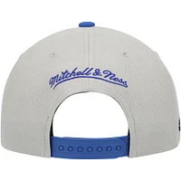 Casquette Snapback Orlando Magic Hardwood Classics Essentials 2.0 Mitchell & Ness pour homme, gris/bleu